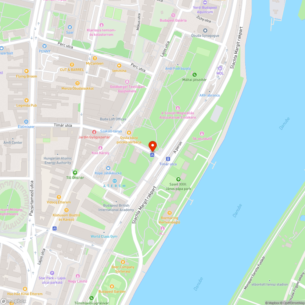 Matrac bejelentés helye