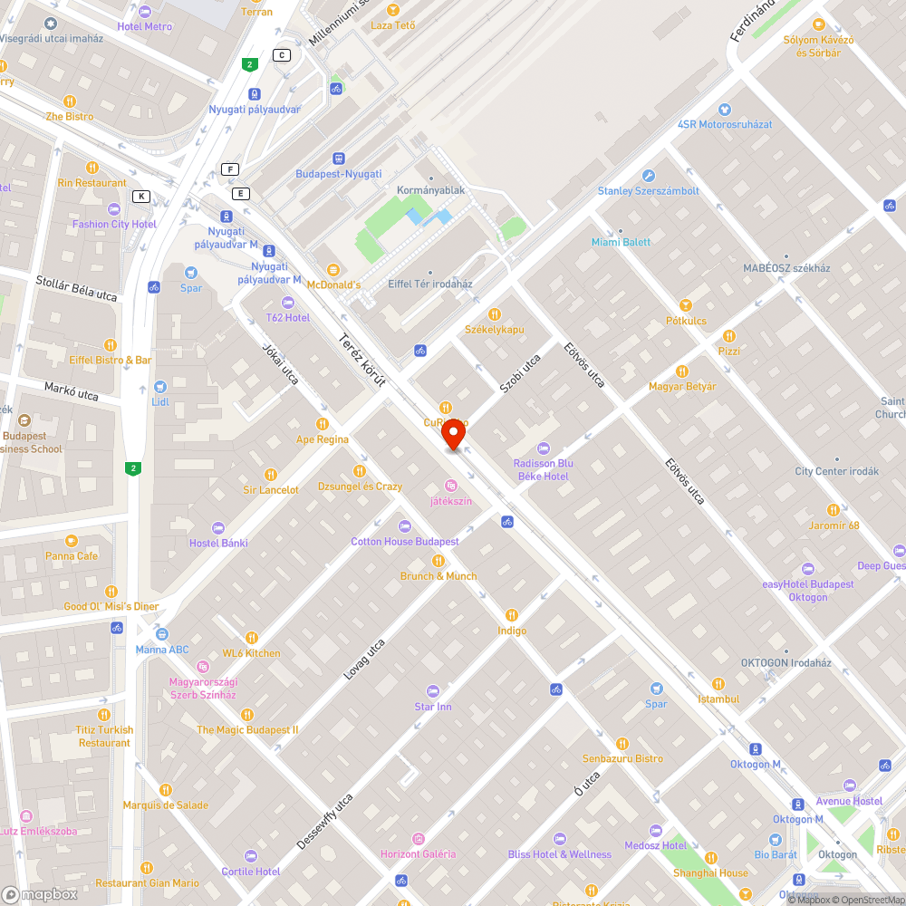 Törött padok bejelentés helye