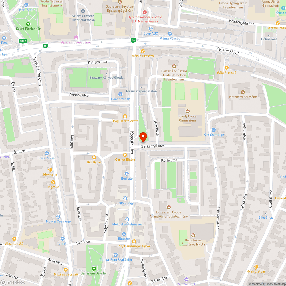 Eltűnt egy fa bejelentés helye