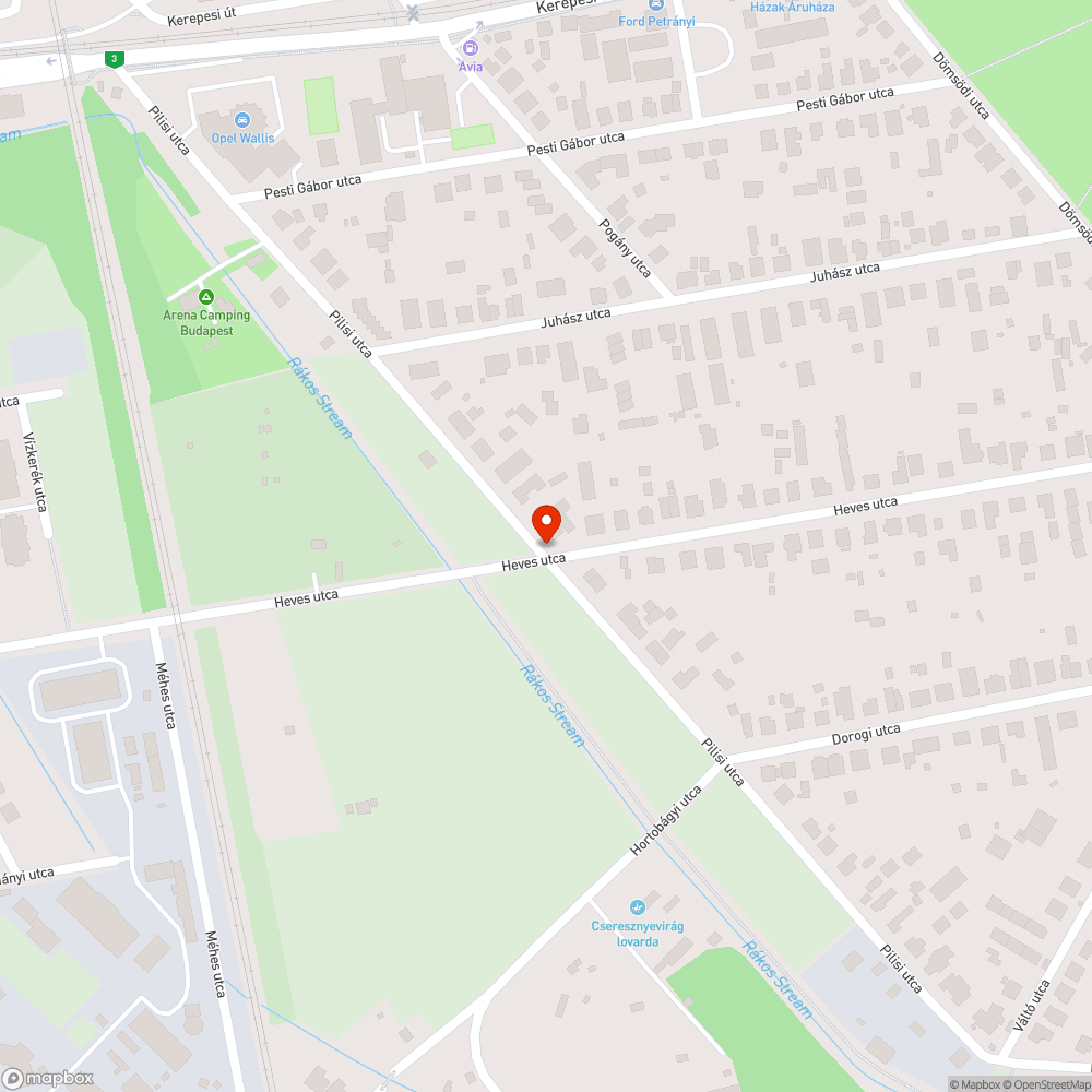 Kidőlt poller bejelentés helye