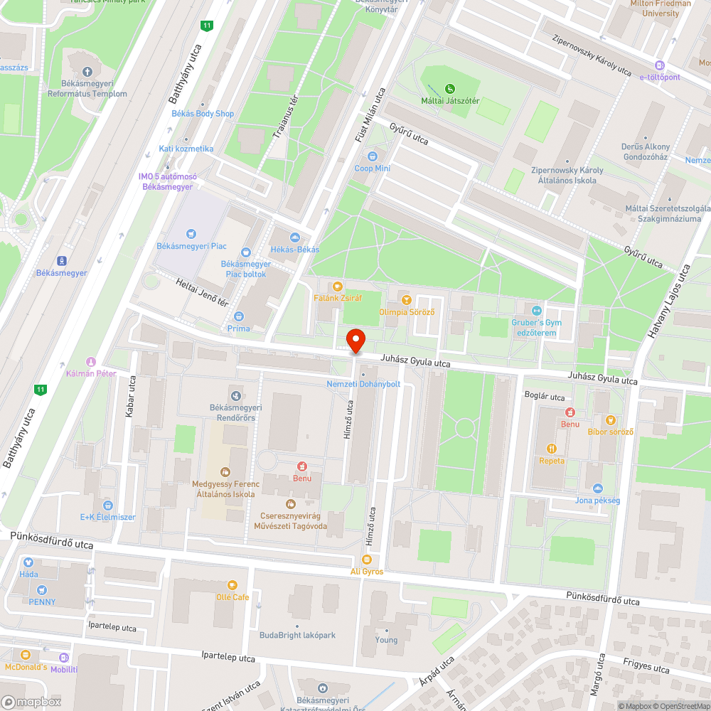 Reklámoszlop rossz helyen #1 bejelentés helye