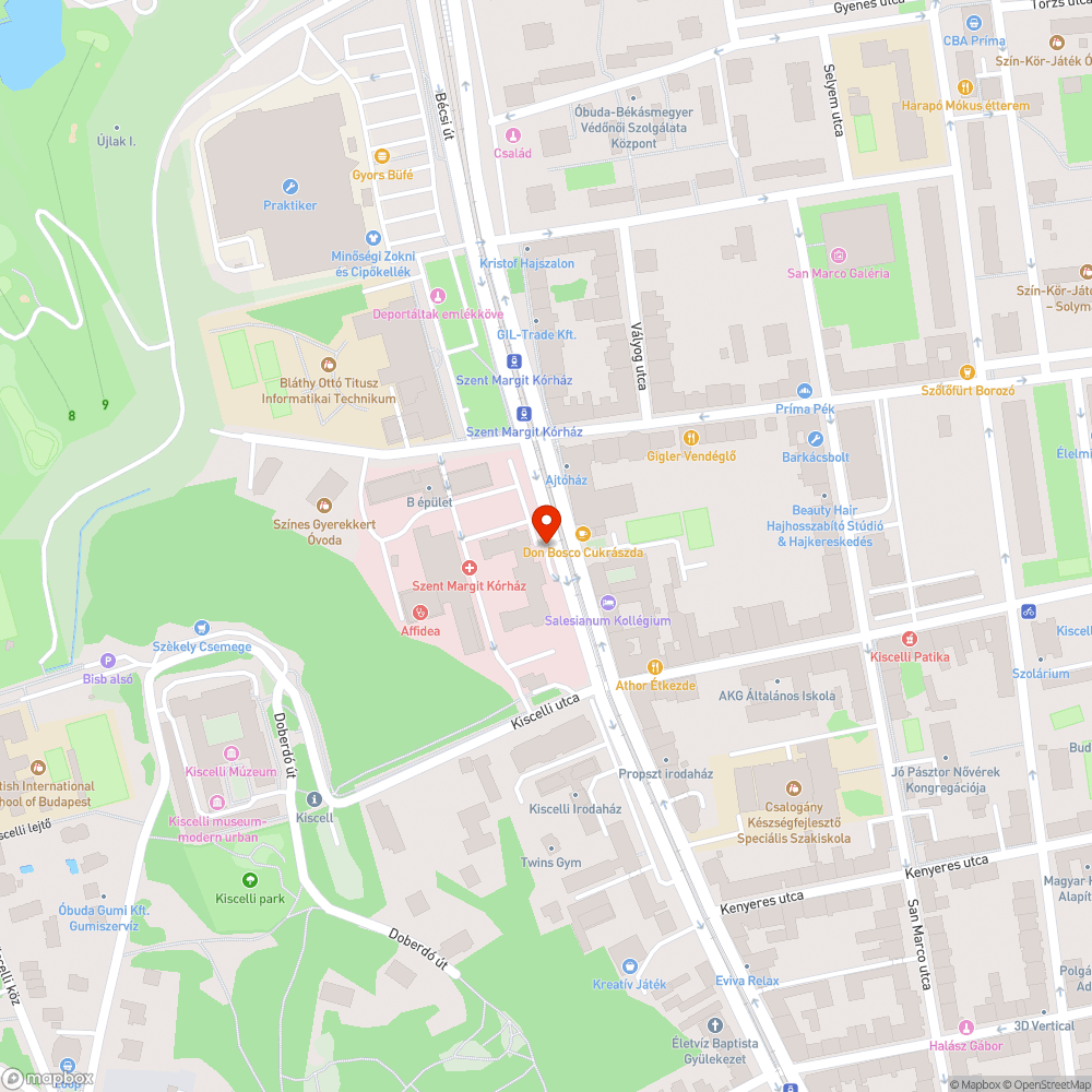 Üres közműoszlop bejelentés helye