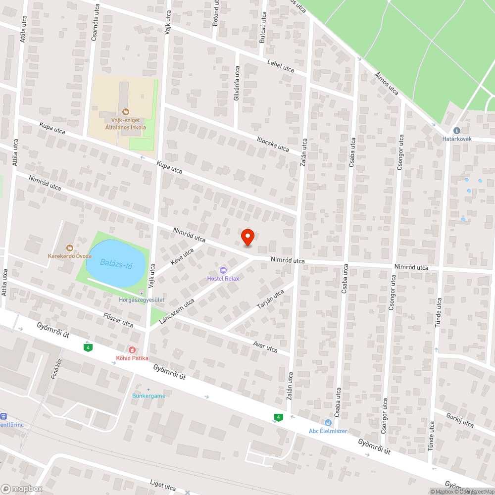 Leszakadt vezeték bejelentés helye