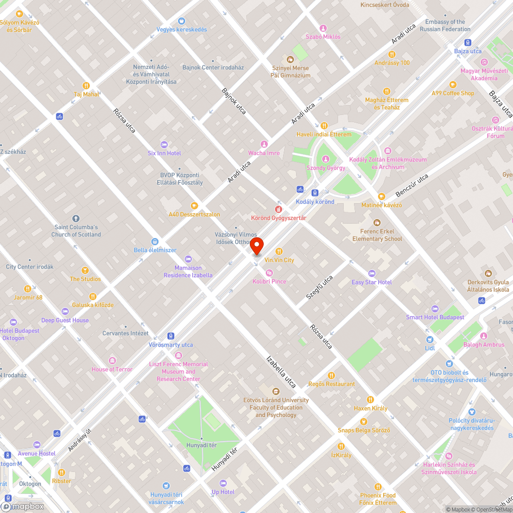 Szemetestartó oszlop bejelentés helye