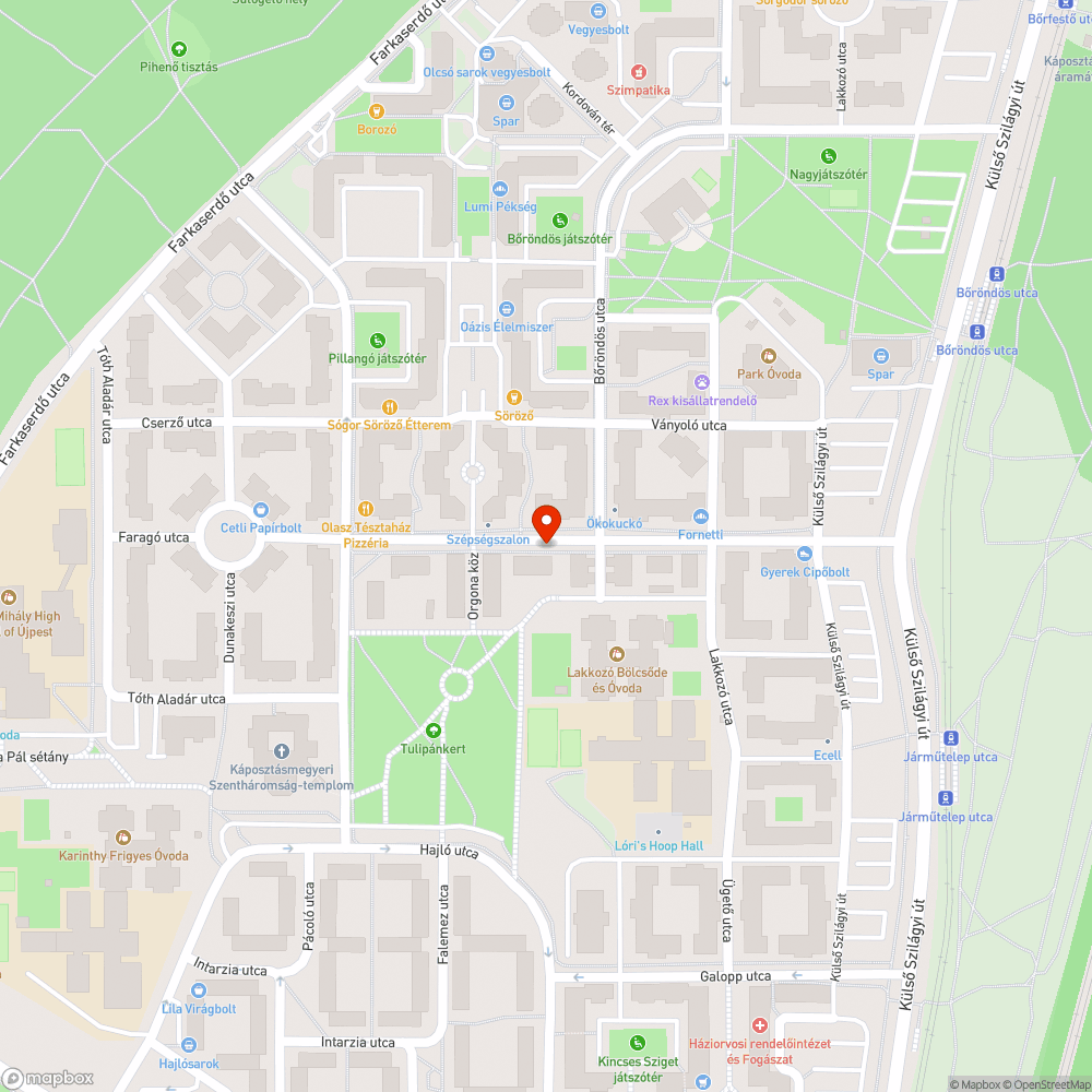 Rendszám nélküli BMW bejelentés helye