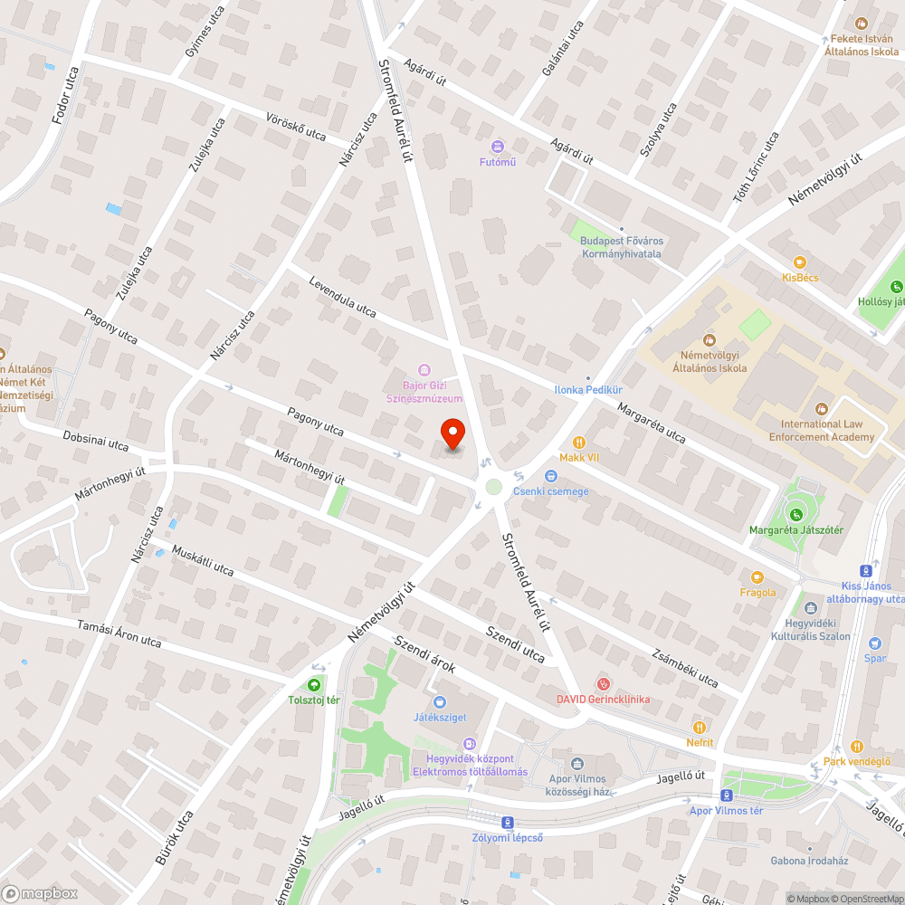 csúszós aszfalt - vegyes burkolat bejelentés helye