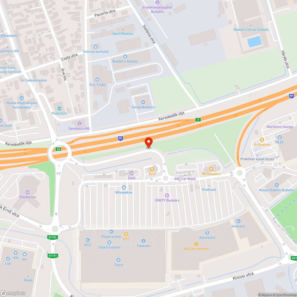 Kopott táblák sora bejelentés helye