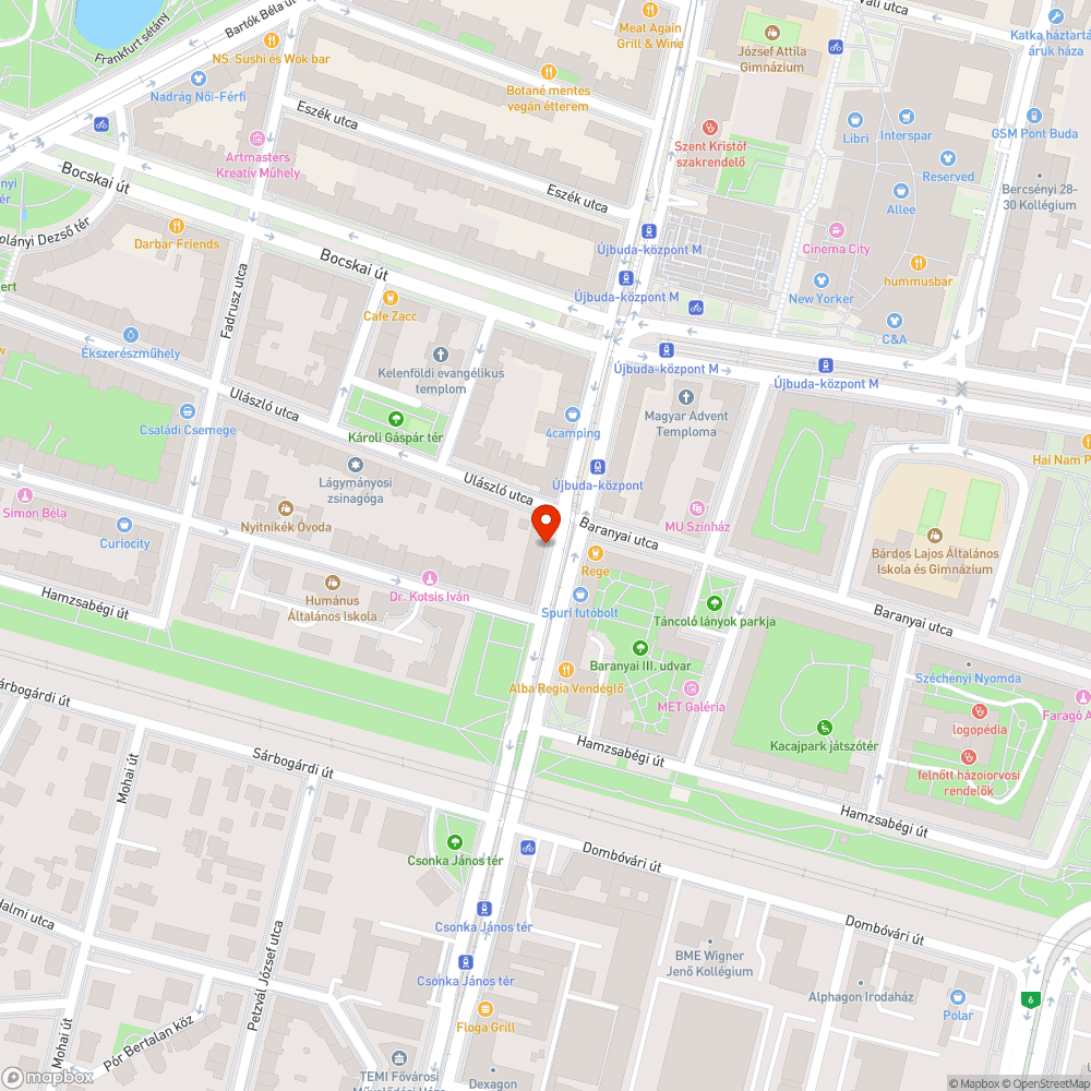 Parkolóba belógó növényzet bejelentés helye