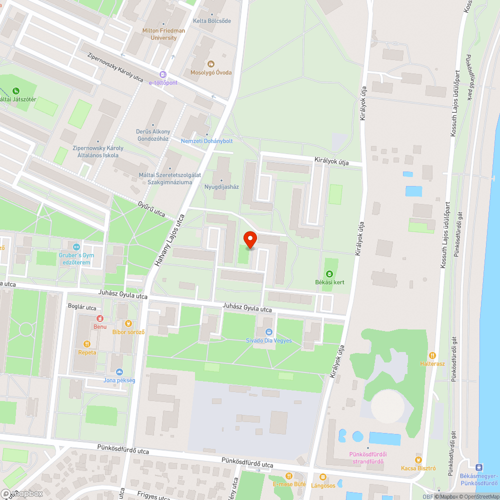 Játszótéri ajtó bejelentés helye