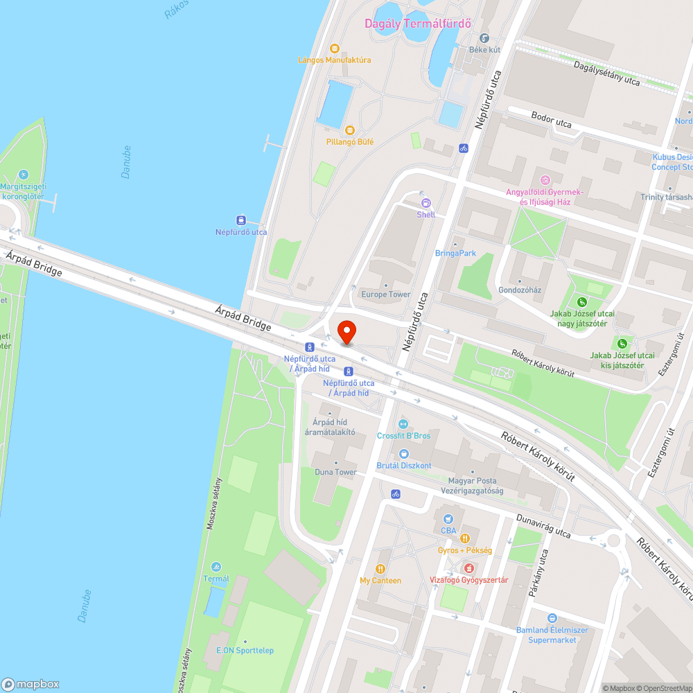 Festésre szoruló utasváró bejelentés helye