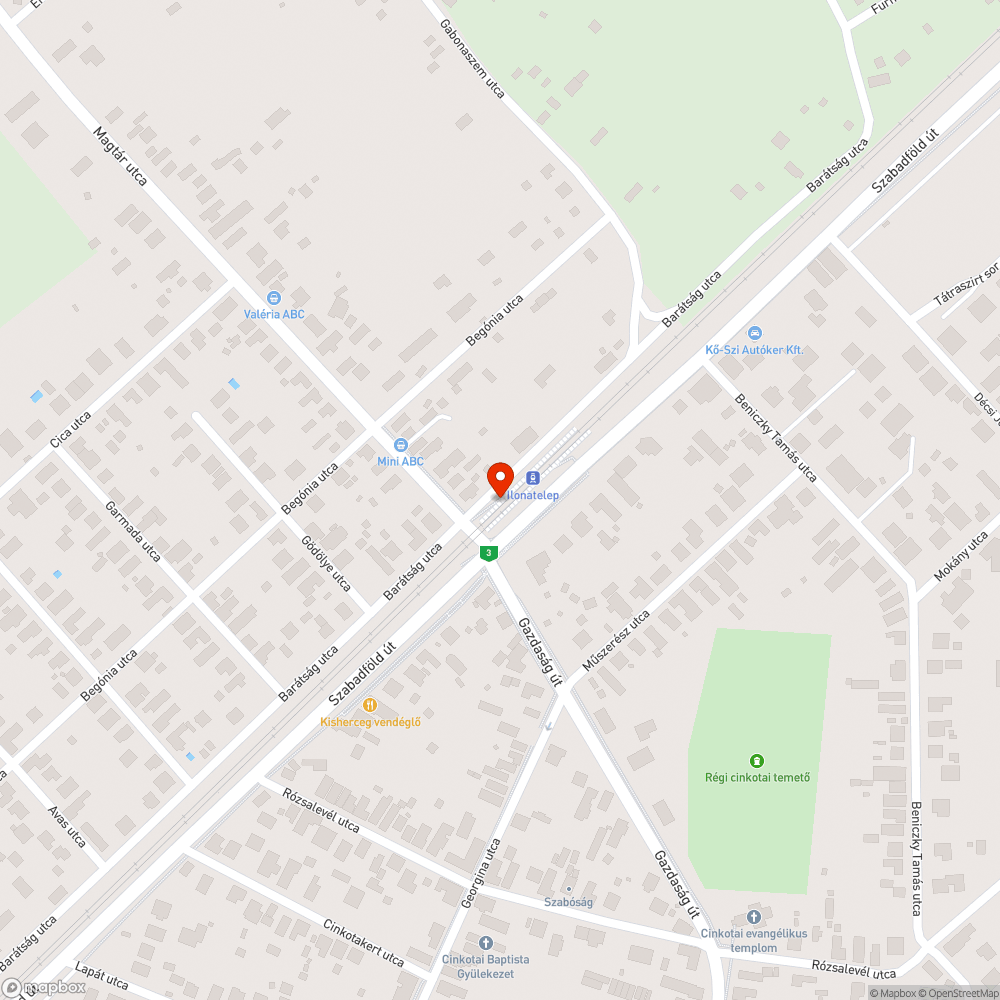 Elhanyagolt Ilonatelep alatti töltés bejelentés helye