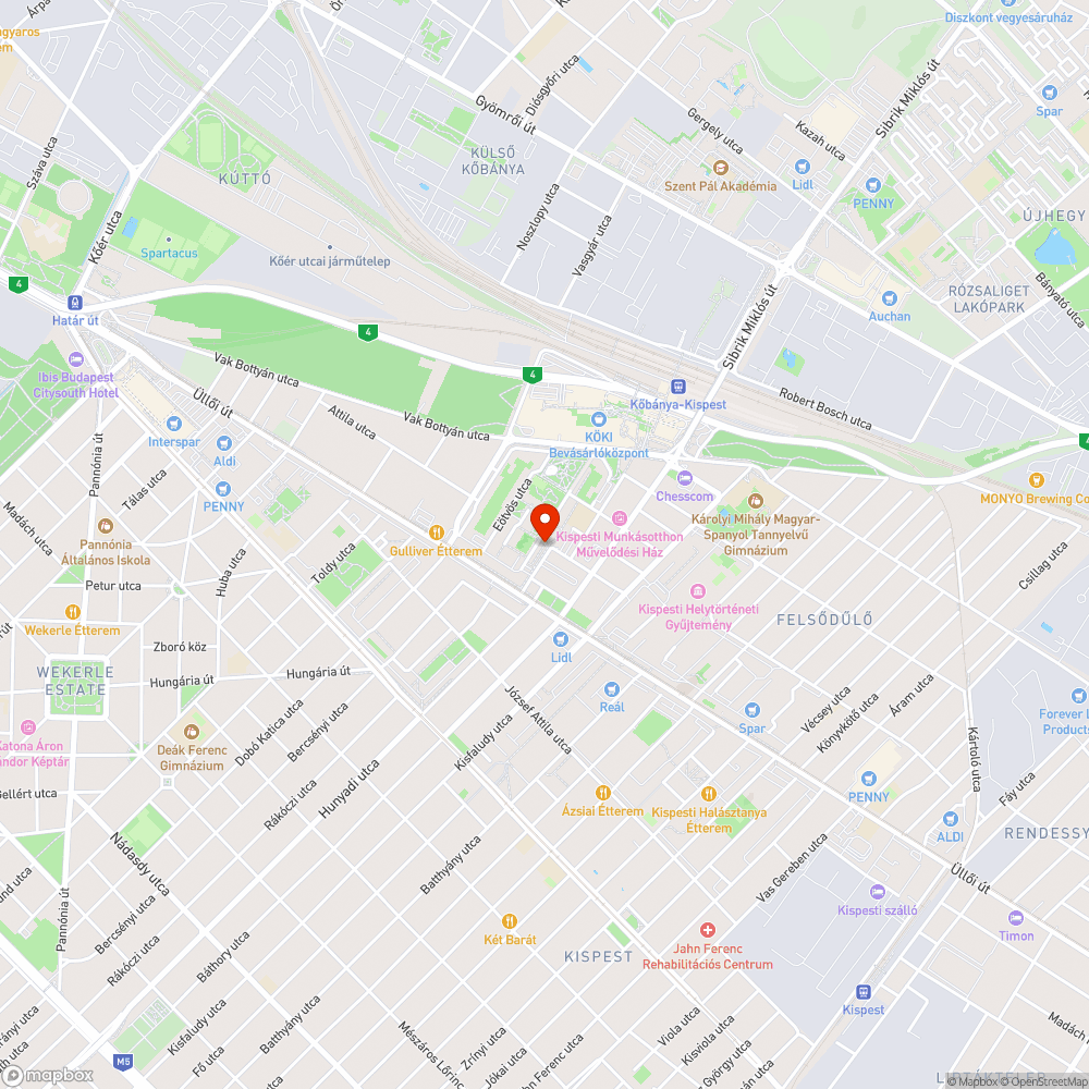 Szemét bejelentés helye