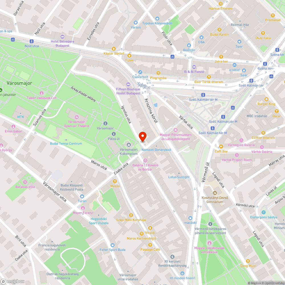 Elhagyott biciklironcs a járda közepén... bejelentés helye