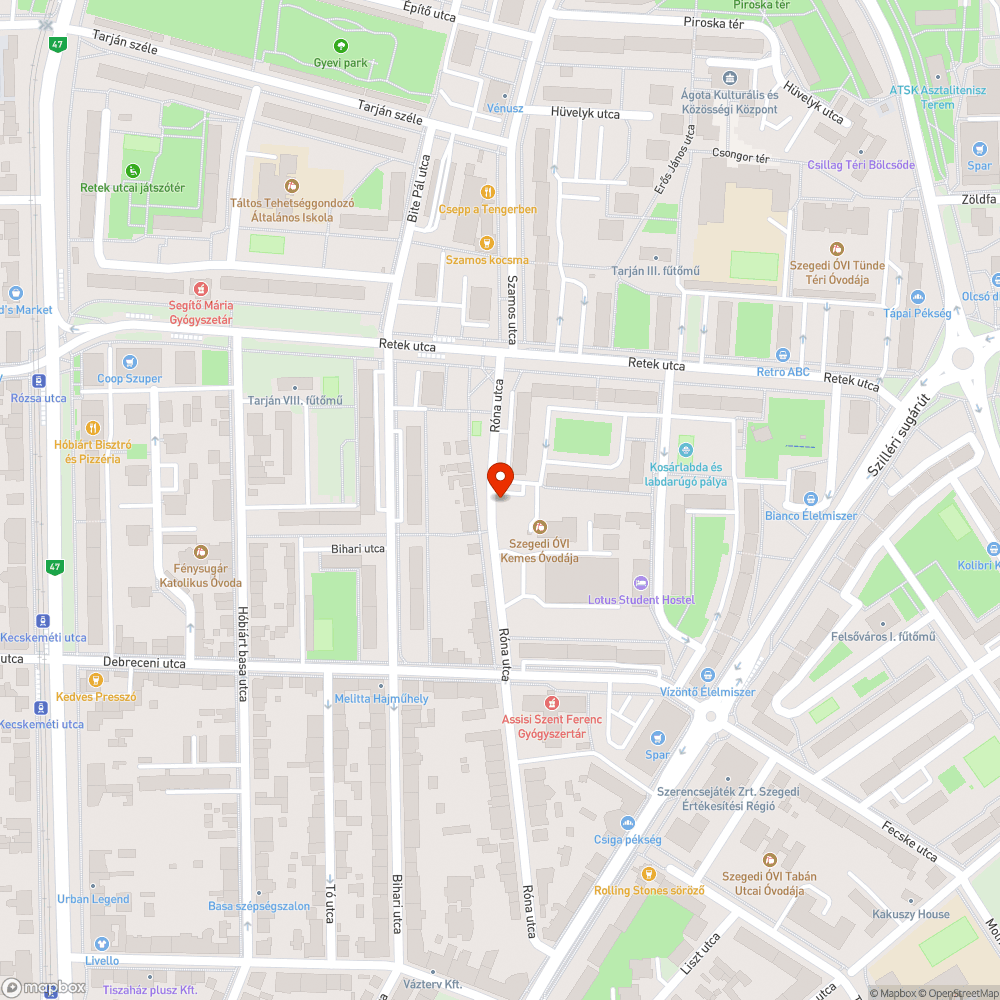 Tuskómarás - Róna u. 27. bejelentés helye