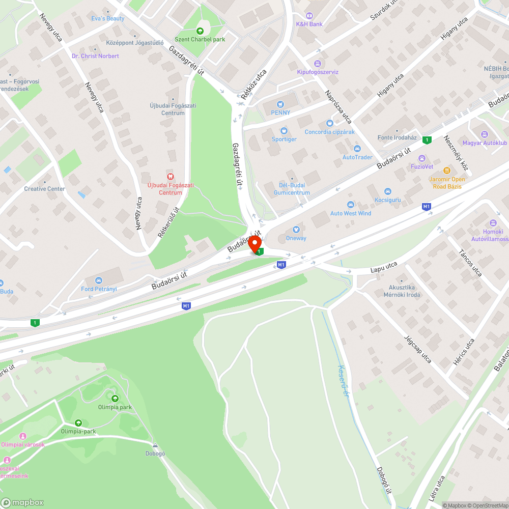 Megsüllyedt járda és fedlap bejelentés helye