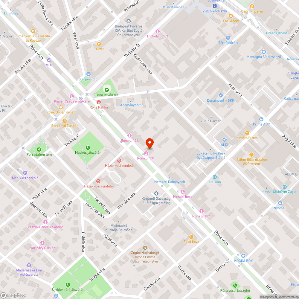 Frissen ültetett facsemete elpusztítása bejelentés helye