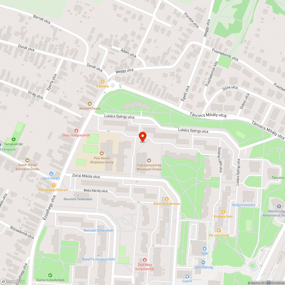 Zöldterületen parkolás bejelentés helye