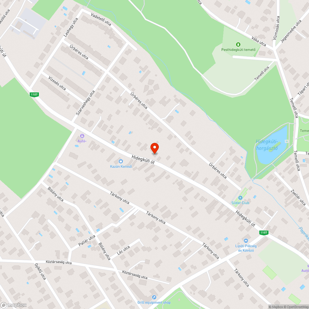 Sebességkorlátozás valamint járdakialakítás szükségessége bejelentés helye