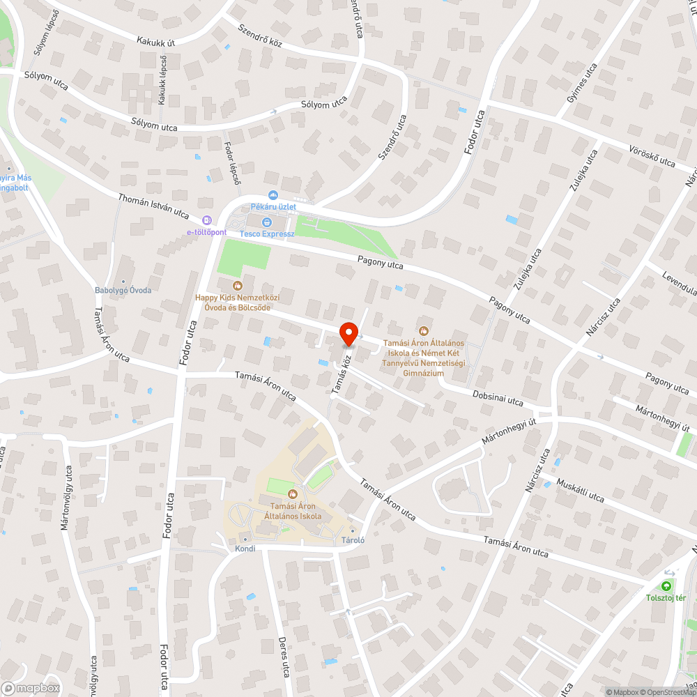 Hatalmas kátyúk, elfogyó útburolat bejelentés helye