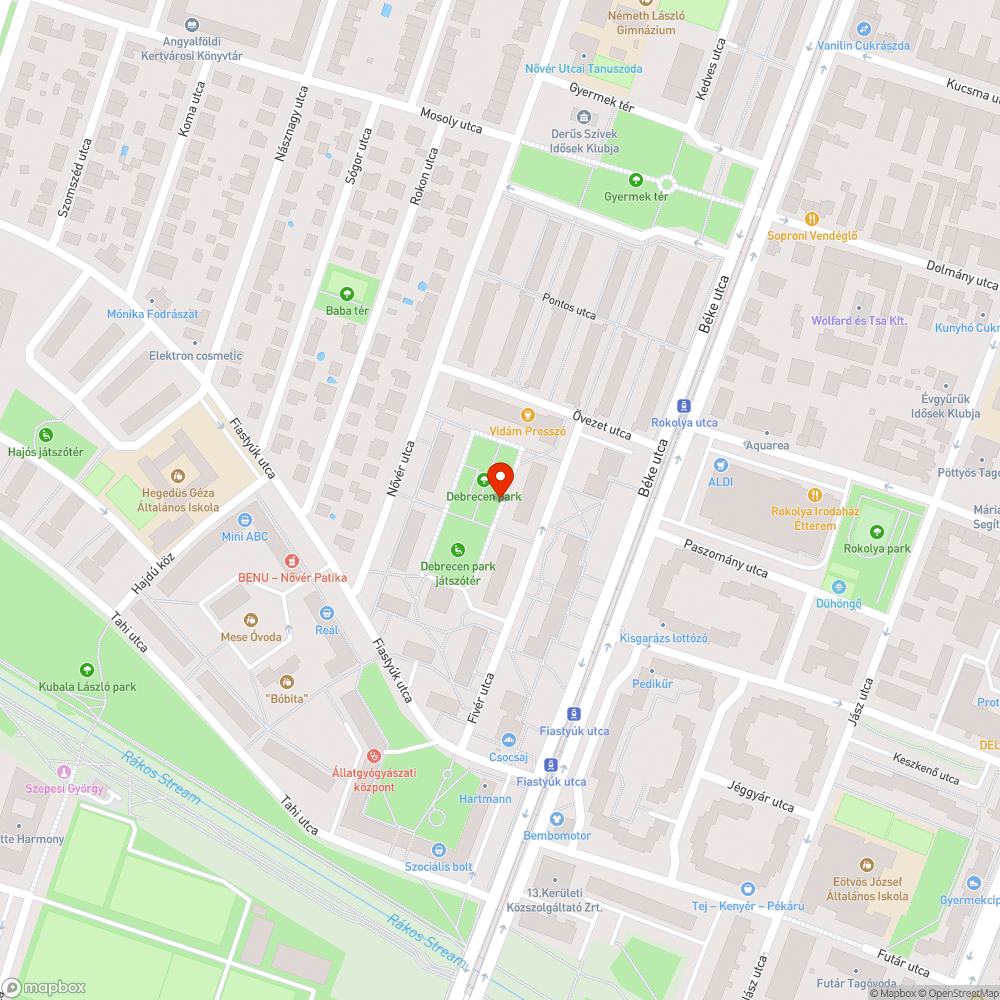 Sérült fa bejelentés helye