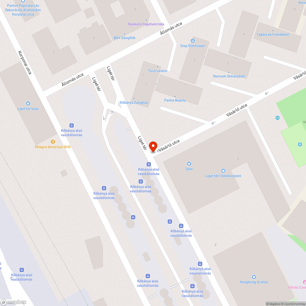 Oszlopcsonkok gyalogos útvonalon bejelentés helye