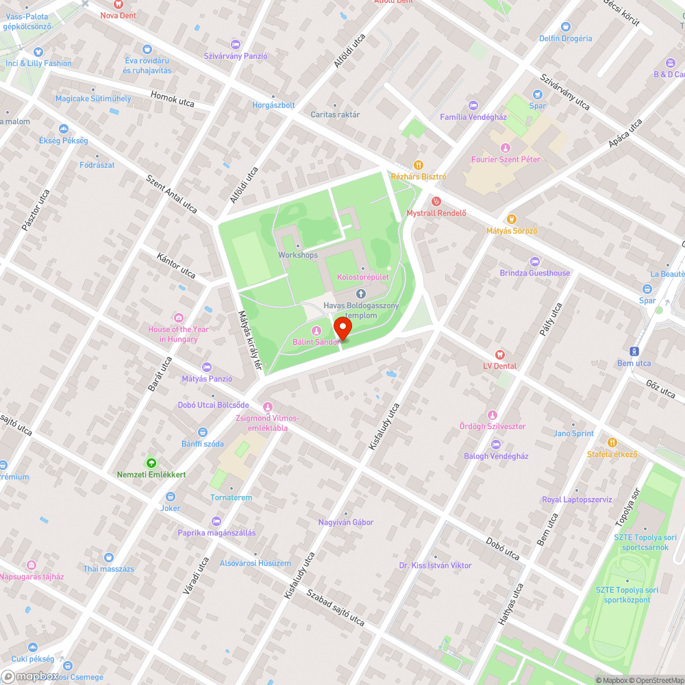 Megrogyott oszlop bejelentés helye