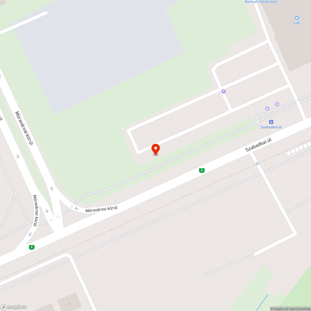 Megbomlott térkövek bejelentés helye