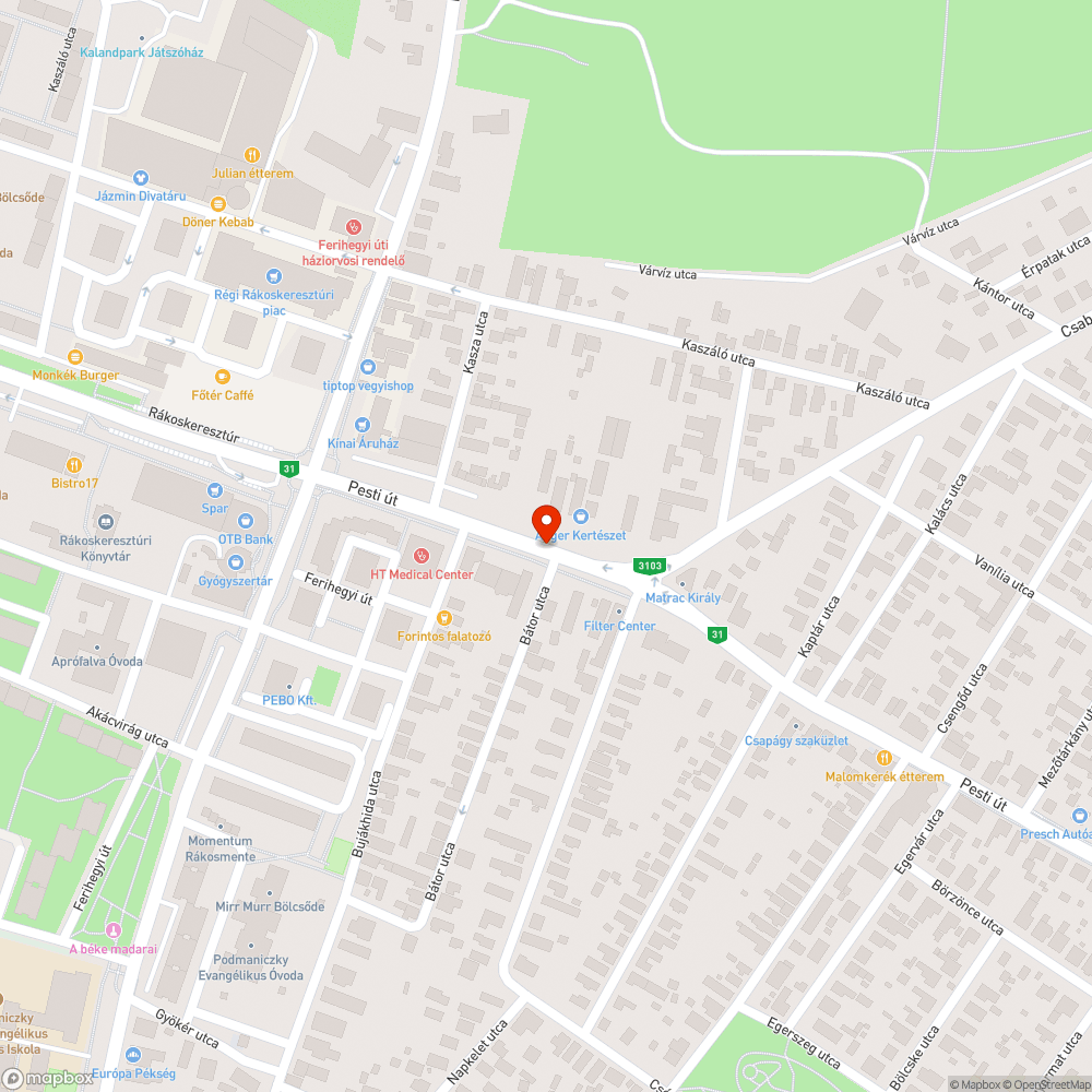 Leszakadt kábel bejelentés helye