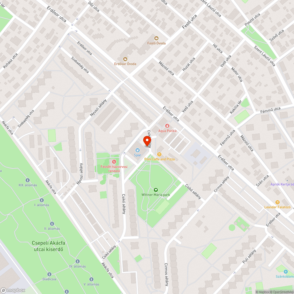 Sérült burkolat bejelentés helye