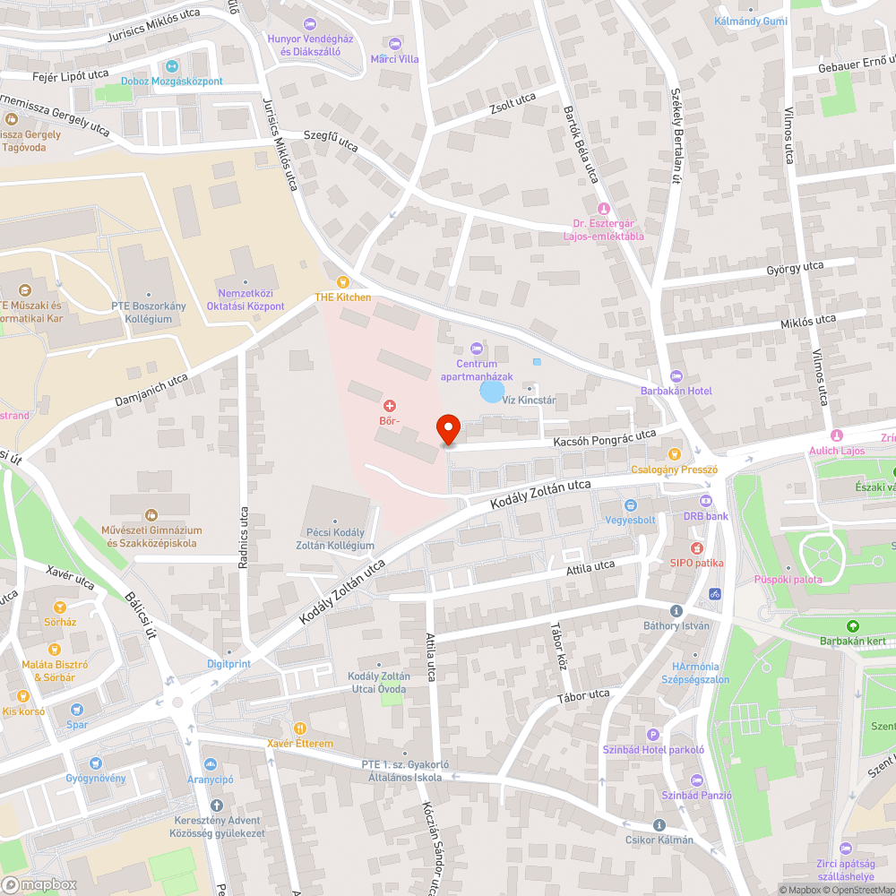 Kiégett lámpa bejelentés helye