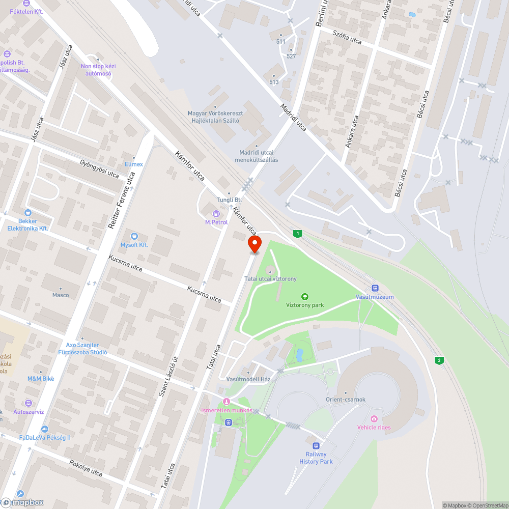 Kidőlt tábla bejelentés helye