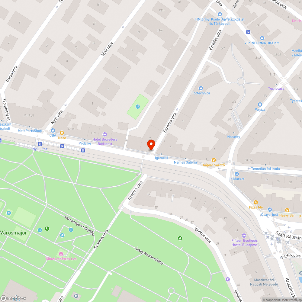 Gyalogátkelőhely hibás jelzőlámpája bejelentés helye