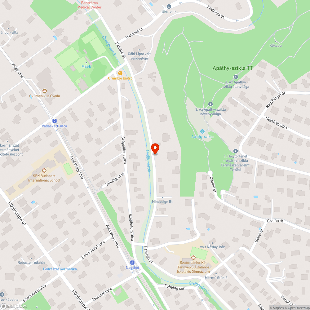 Elhanyagolt környezet bejelentés helye