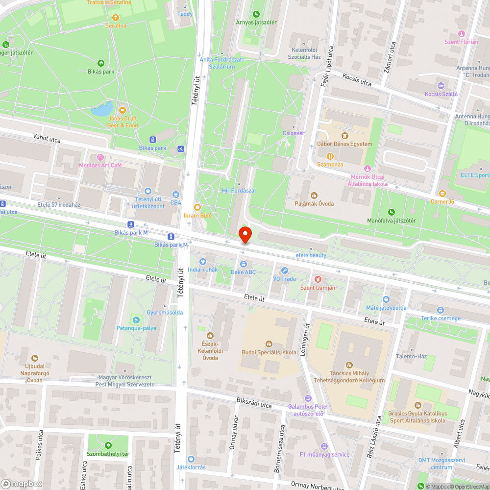 Veszélyesen elfordult tábla Etele úton is bejelentés helye