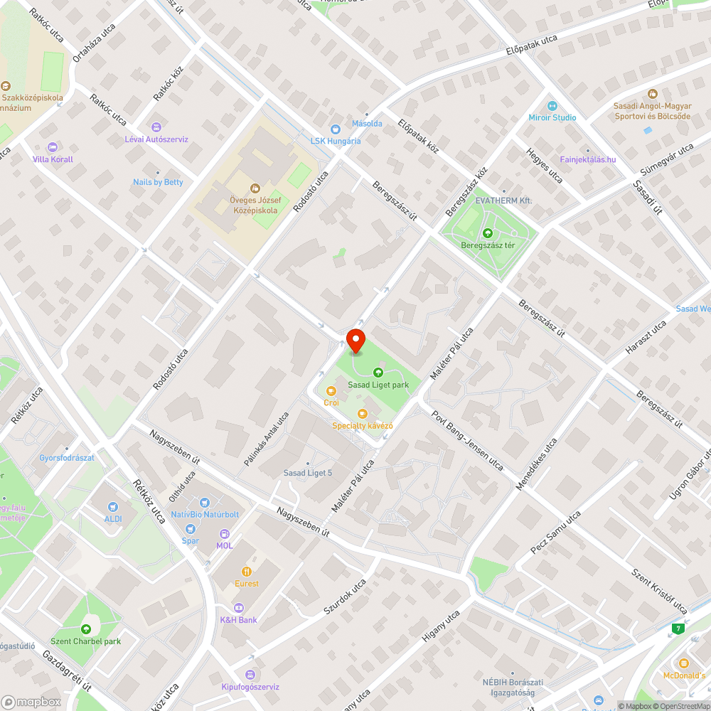 Törött karók bejelentés helye