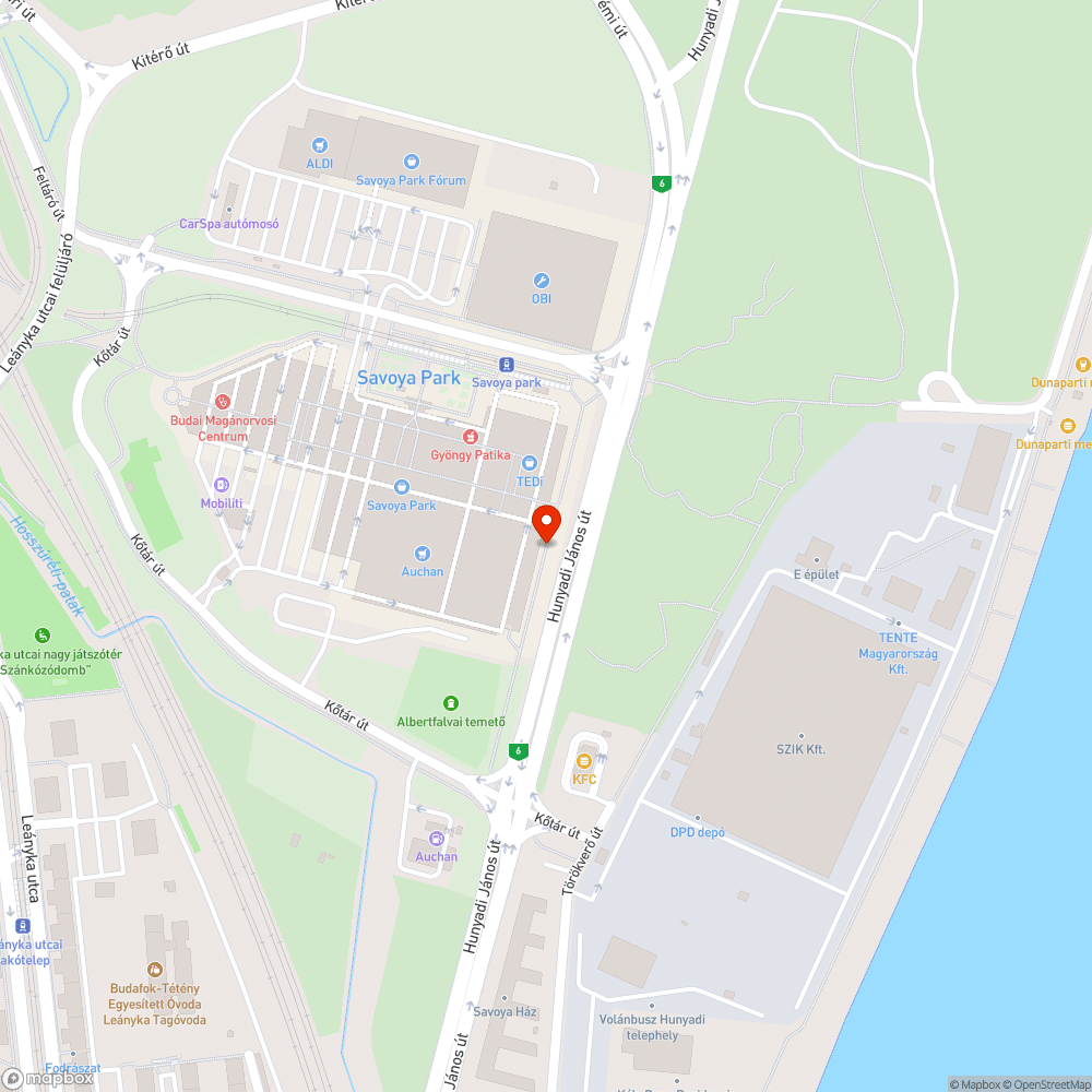 Albertfalvai utacska növényzete szemetes bejelentés helye