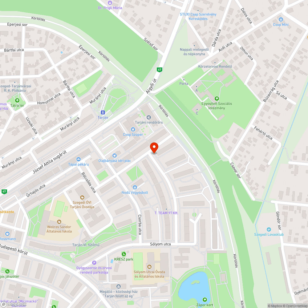 Kivágott platánfa pótlása bejelentés helye