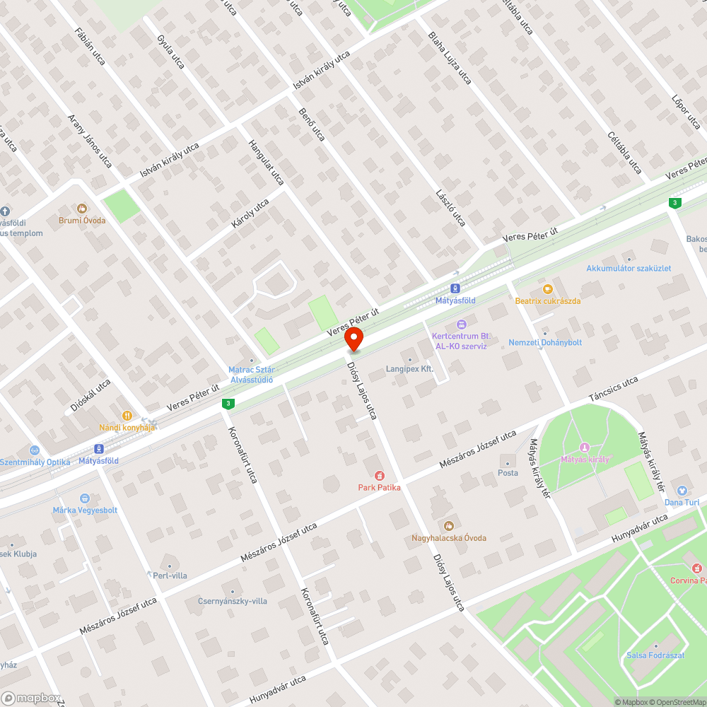 Leesett kerékpárút tábla bejelentés helye