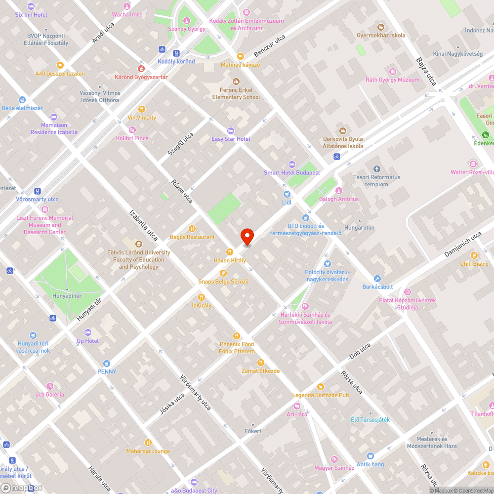 Sérült magaságyás bejelentés helye