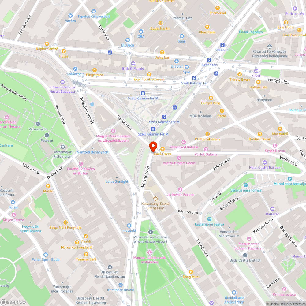 Hiányzó fényterelők bejelentés helye