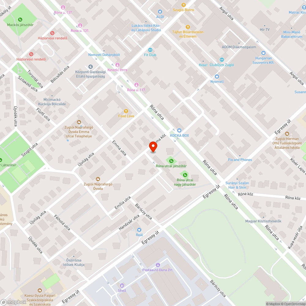 Felújítási szemét bejelentés helye