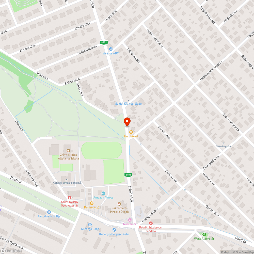 Összefirkált várók bejelentés helye