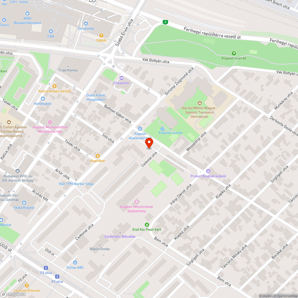 Fáradt olaj a járdán bejelentés helye