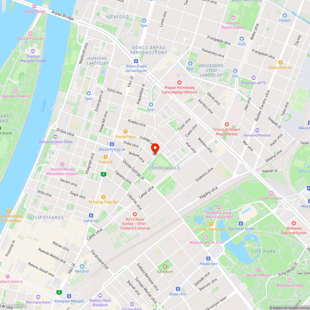 Szemét bejelentés helye