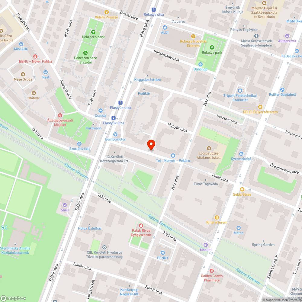 Szétesett szegély bejelentés helye