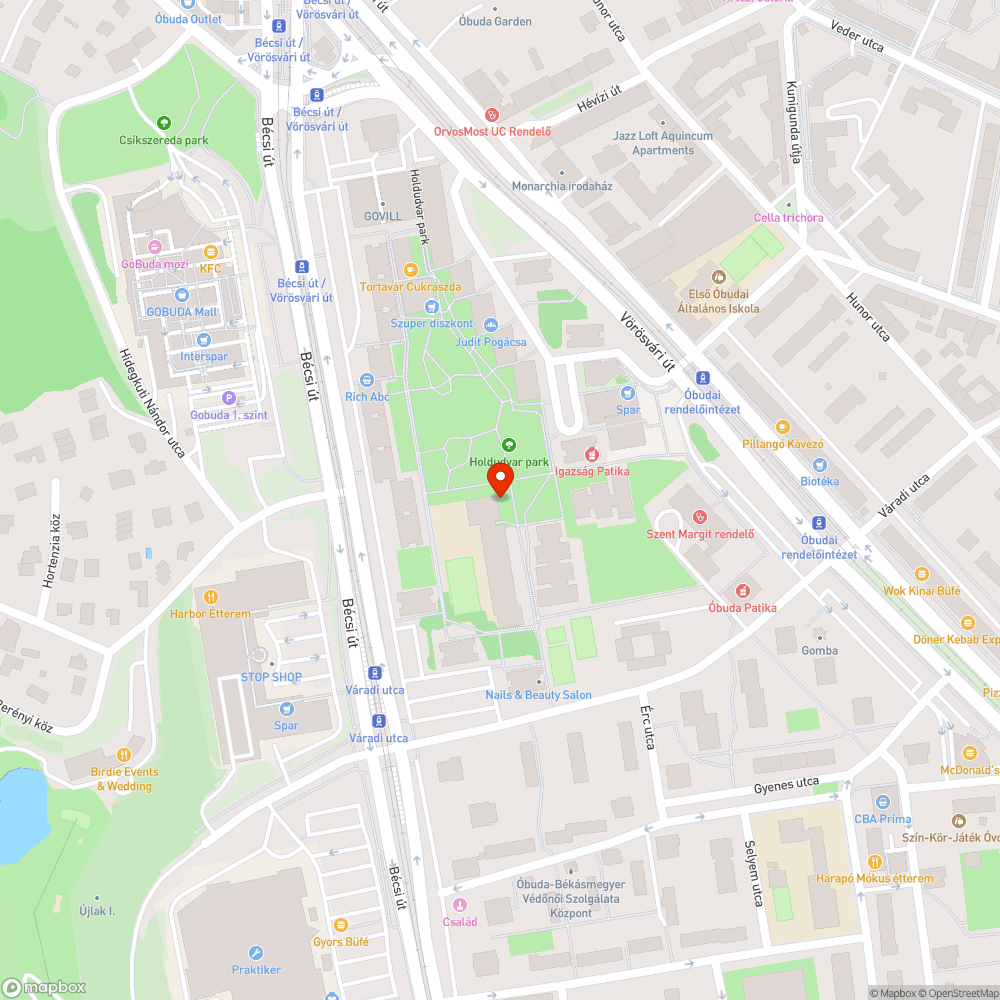 Graffiti bejelentés helye