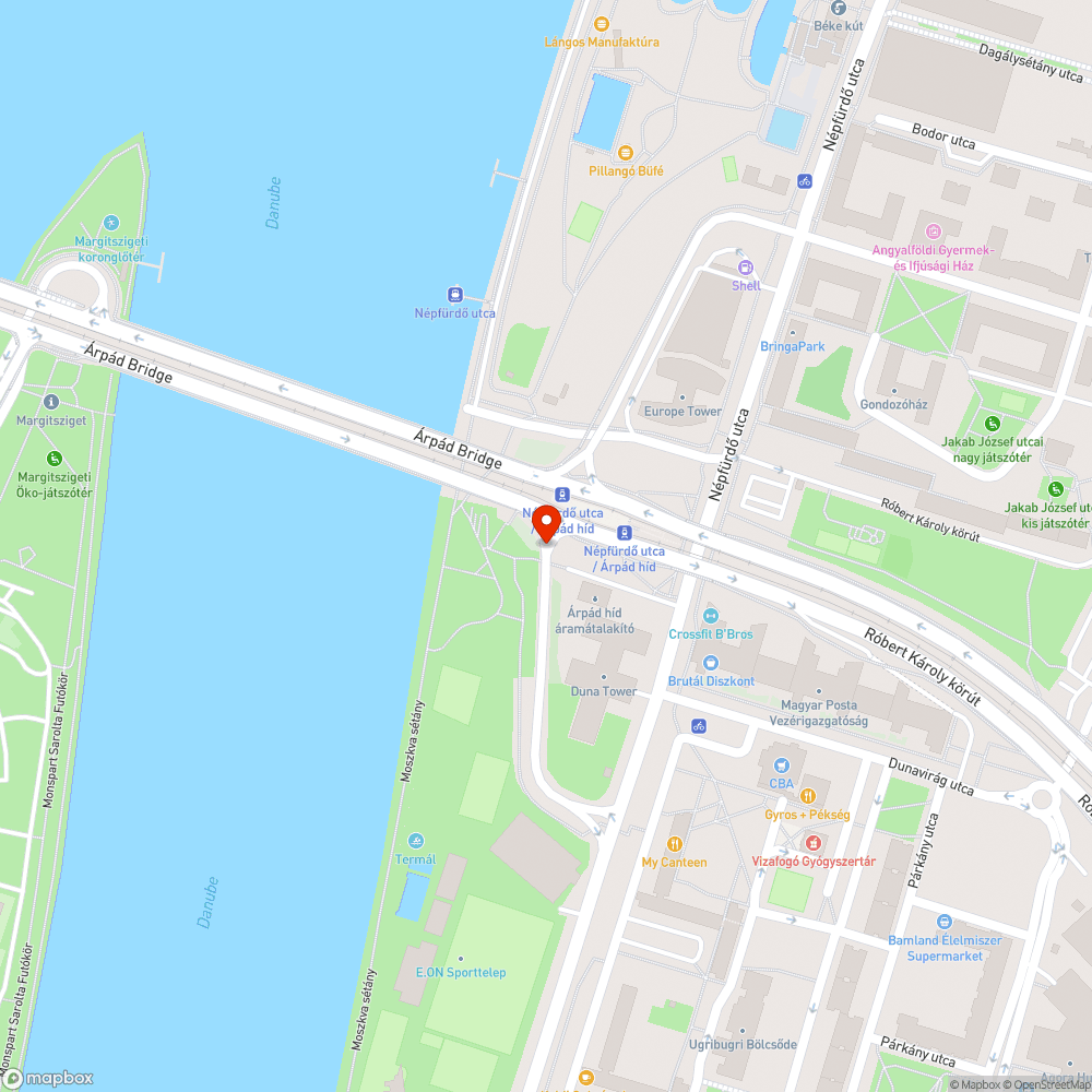 Graffitis átjáró bejelentés helye