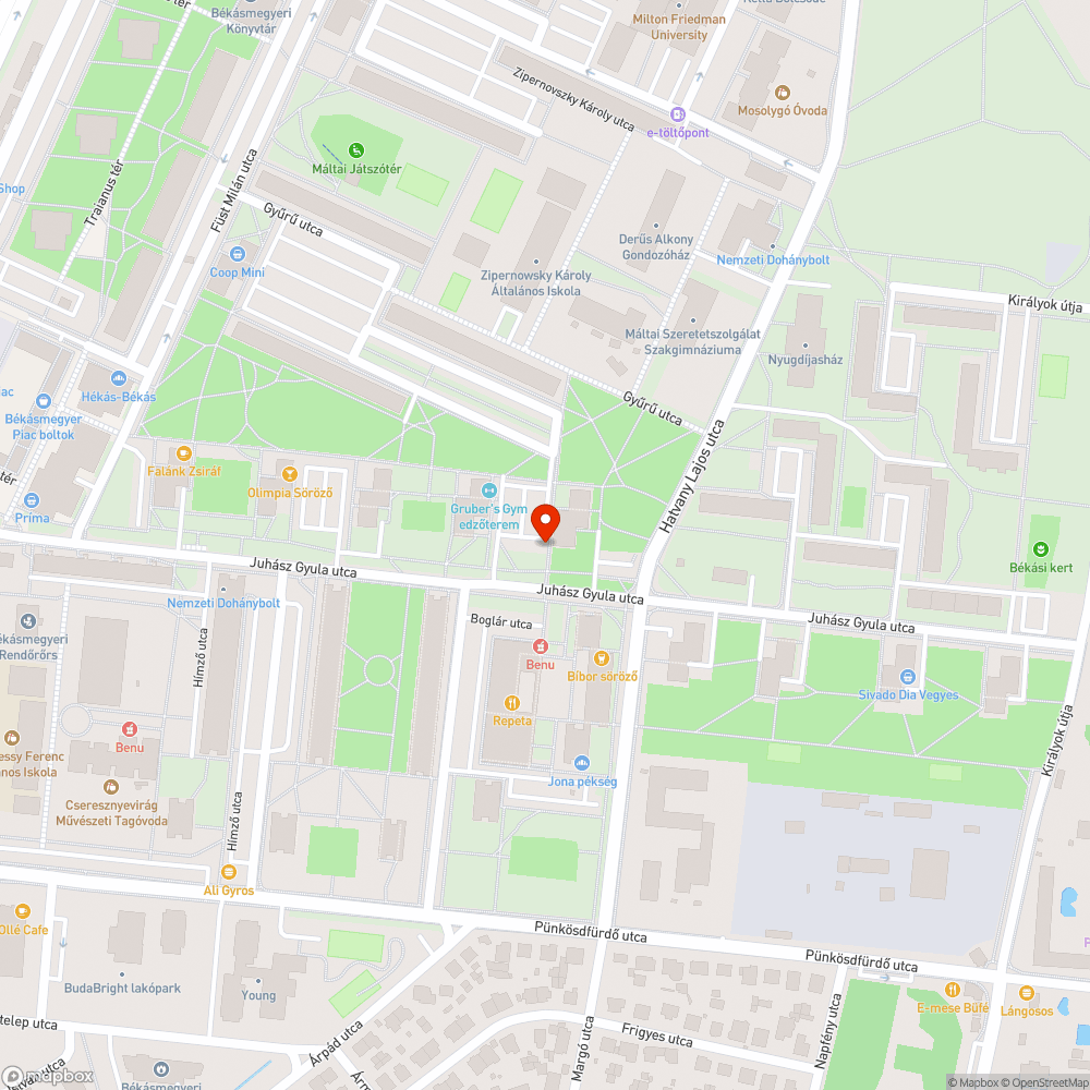 Illegálisan fára kihelyezett tábla bejelentés helye