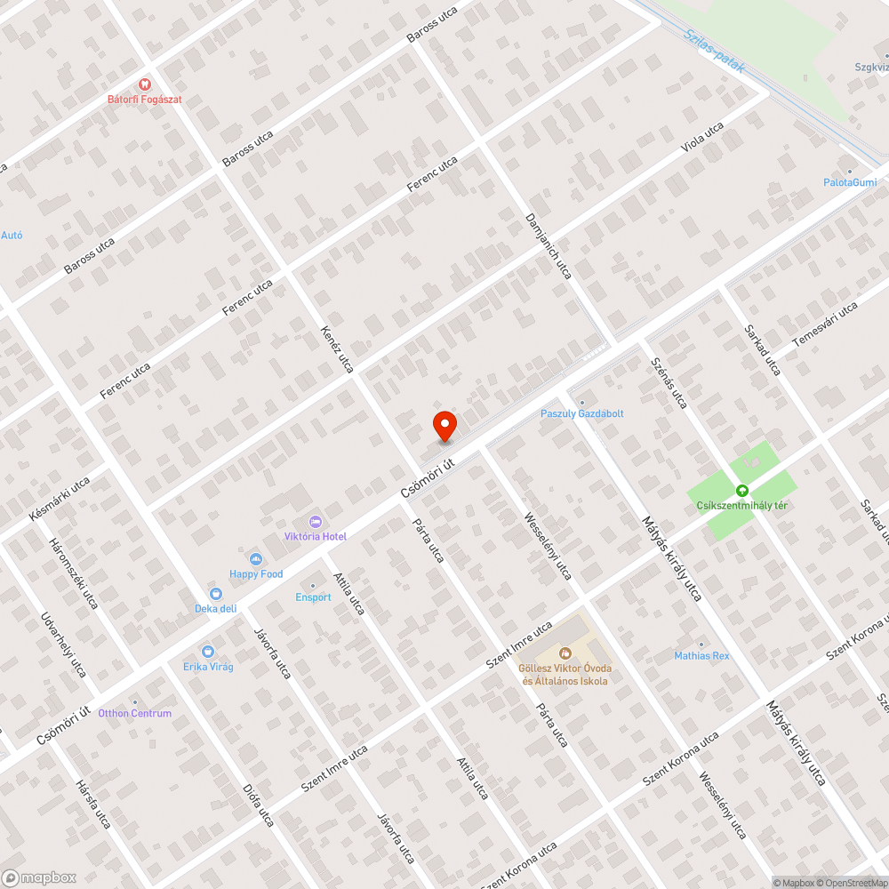 Megsüllyedt csatornafedél bejelentés helye