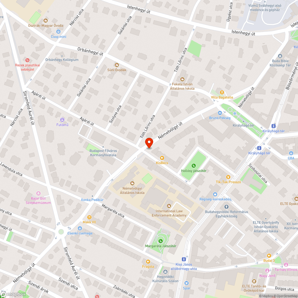 beláthatatlan zebra bejelentés helye